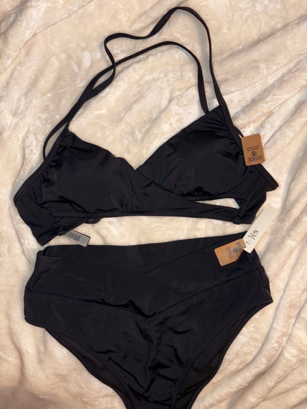 PINK Victoria's Secret Black Bikini Set